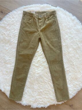 Levi's Olive Green Women's Skinny Jeans